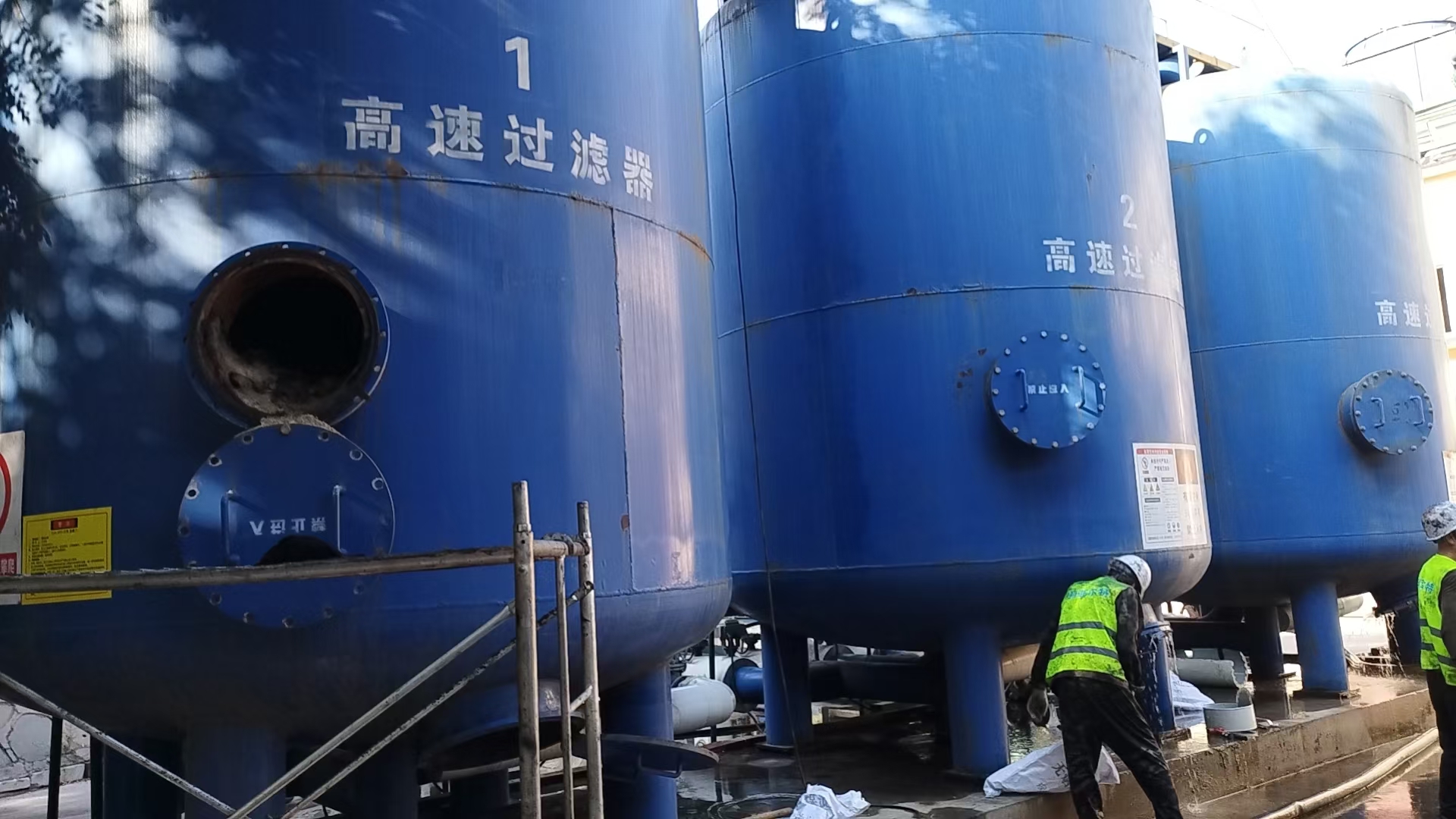 多介质过滤器内部漏砂原因及应对方法